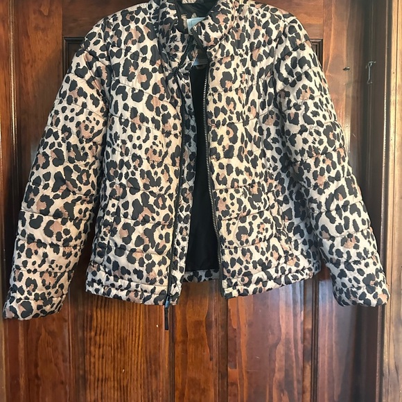 GAP Animal Print Puffer Jacket - Picture 1 of 3